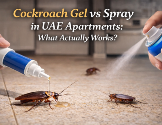 Cockroach Gel vs Spray in UAE Apartments What Actually Works