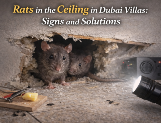 Rats in the Ceiling in Dubai Villas Signs and Solutions