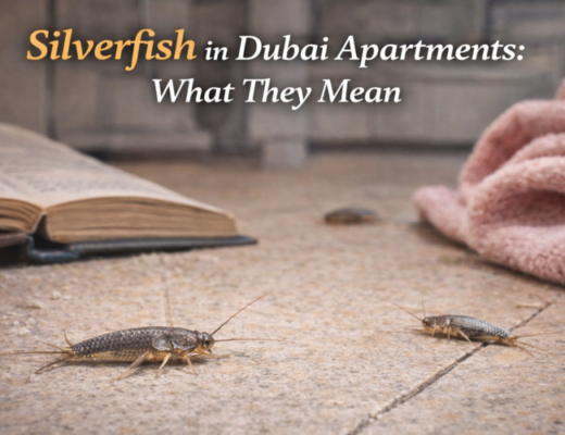 Silverfish in Dubai Apartments: What They Mean