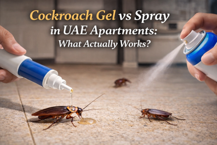 Cockroach Gel vs Spray in UAE Apartments: What Actually Works?