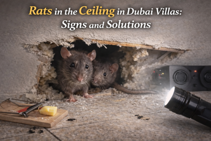 Rats in the Ceiling in Dubai Villas: Signs and Solutions